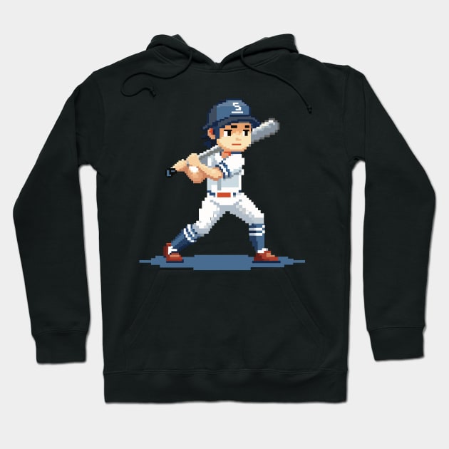 Batter Up Hoodie by DIGITAL MERCH CREATIONS